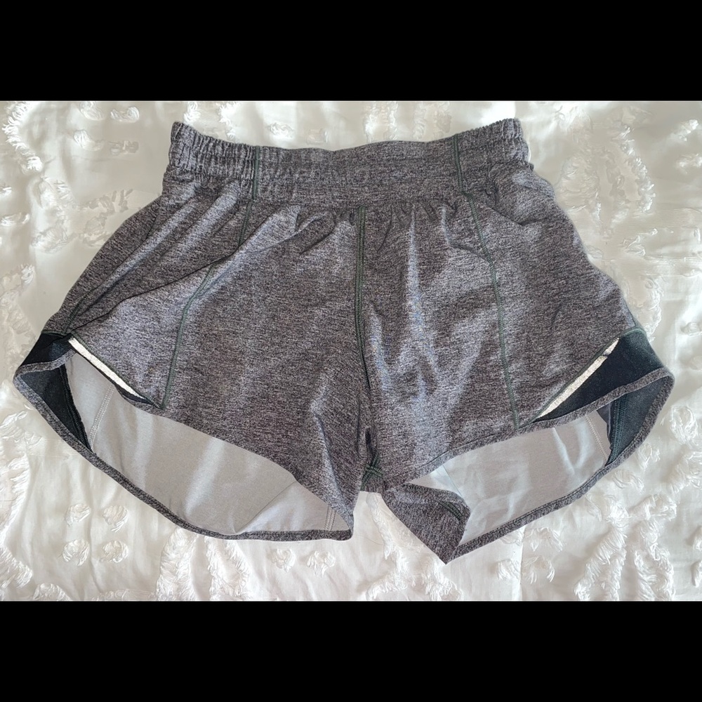 Grey Lululemon 4” shorts